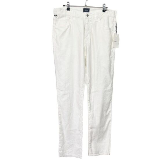 Citizens of Humanity New Gage Linen Jeans White Men’s Size 27 Stretch Denim - Picture 2 of 13